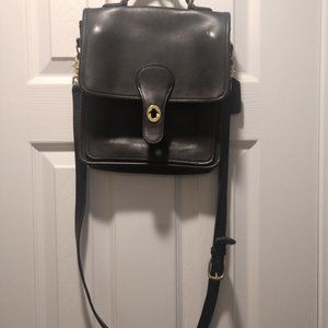 Vintage Coach Station Crossbody Leather 80s Bag